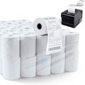 Azure Zone, Thermal Paper 2-1/4 X 85ft 200 Rolls, Fits Most POS Machines and Cash Registers, Great for Business Sales
