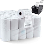 Azure Zone, Thermal Paper 2-1/4 X 85ft 200 Rolls, Fits Most POS Machines and Cash Registers, Great for Business Sales