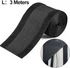 Floor Cable Cover Protector 3 Meters Wire Management System for Office Carpet Polyester Cord Organizer Black(Type B)