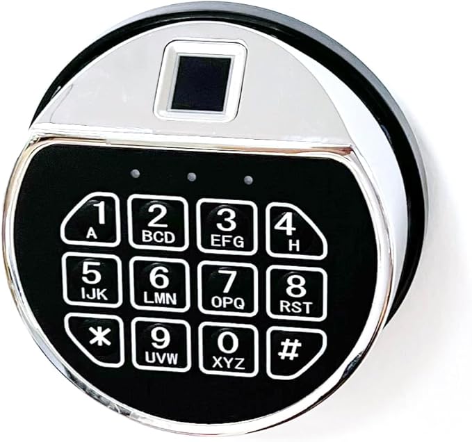 Yosec Biometric Gun Safe Lock Replacement,Digital Code Fingerprint Lock for biometric Safe Box and Cabinet