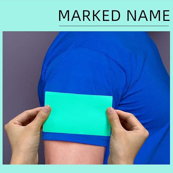 PARLAIM 3 X 5 Inch Rectangle Adhesive Color Coding Stickers,Square Aqua Inventory Stickers -250 Per Dispenser Box