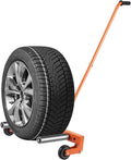 Heavy Duty Adjustable Tire Wheel Dolly, 550 lbs Capacity Tire Moving Tool Fits 9.45"–43.5" Tires, Wheel Lifting & Transport Dolly for Auto Repair Shops & Garages