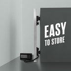 Houseables Shipping Scale, Platform Scale, Industrial, Heavy Duty, 1100 LB, Weight Machine for Luggage, Packages, Postal, Floor, Commercial, Package, Business, Weighing, Large Platform, Digital, 22x18