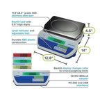 Adam Equipment CKT-M Approved Bench Checkweighing Scales for Industrial Weighing, checkweighing, Parts Counting, Setting Pricing by Weight NTEP Measurement Canada, CKT 20M, 45lb/20kg x 0.01lb/0.005kg