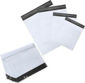 Outus 120 Pcs Poly Mailer Envelope 4 Sizes Shipping Bags Self Adhesive Clasp Envelope Self Adhesive Tear Proof Mailing Covers(13 x 17 In, 15 x 20 In, 16 x 22 In, 18 x 24 in,White)