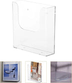 Clear Wall Mount File Display Rack Space Saving Acrylic Document Organizerss for Office School Supplies Office Wall Mounted Paper Tray