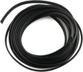 E-outstanding 5M/16.4ft Cable Sleeve Black Insulated Braided Sleeve 6mm / 1/4Inch Wire Protection Flexible Cable Sock