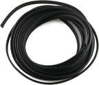 E-outstanding 5M/16.4ft Cable Sleeve Black Insulated Braided Sleeve 6mm / 1/4Inch Wire Protection Flexible Cable Sock
