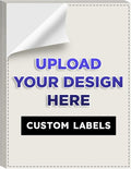 Custom Bright Neon Color Labels, Print Your Own Stickers, Upload Your Design for Printing - Smooth Matte Finish, Strong Adhesive, Crack and Peel - 8.5" x 11" - 25 Sheets per Pack (Gloss Opaque)
