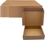 12x10x3 inch Shipping Boxes Pack of 20, Brown Corrugated Cardboard Box Mailer Boxes for Packaging Small Business Shipping，Recyclable Moving Storage Mailing Boxes Bulk Book Literature Gift Giving