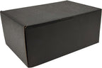 Small Black Shipping Boxes for Small Business Pack of 25-6x4x3 inches Cardboard Corrugated Mailer Boxes for Shipping Packaging Craft Gifts Giving Products