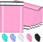Poly Mailers 14.5x19, Large Shipping Bags 100 Pack, Poly Bags For Shipping with Self Seal Adhesive, Waterproof and Tear-Proof Mailing Envelopes for Small Business (Sakura Pink）