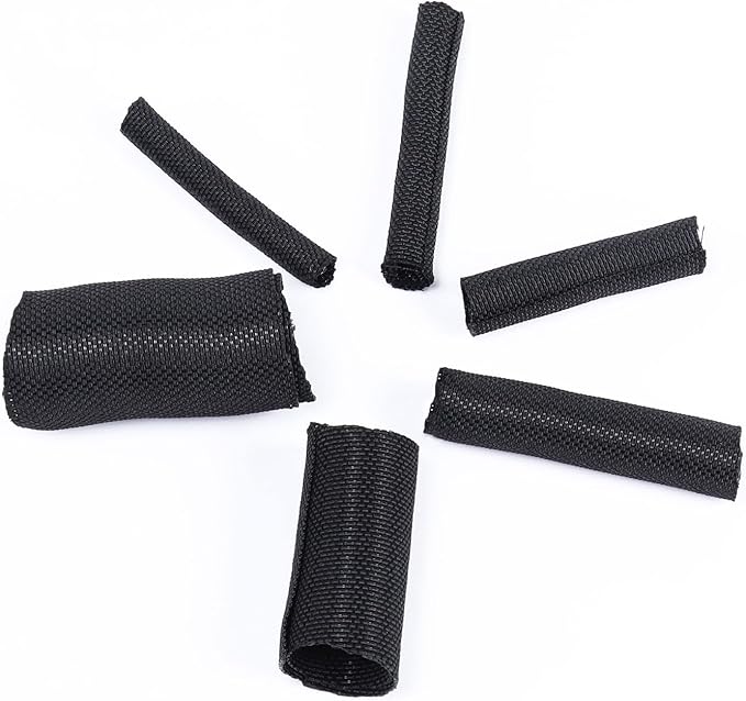 Braided Wire Loom Mesh Woven Split Sleeving Easy to Anywhere, Maintaining, Removing or Adding Cable/Wire/Harness/Pip (3/4" - 36 Feet)