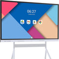 55 Inch 4K Smart Board - Google EDLA-Certified Interactive Whiteboard, Android 14 OS, 50-Point Touch, Wireless Casting - Digital Whiteboard for Classrooms & Hybrid Offices (Board Only)