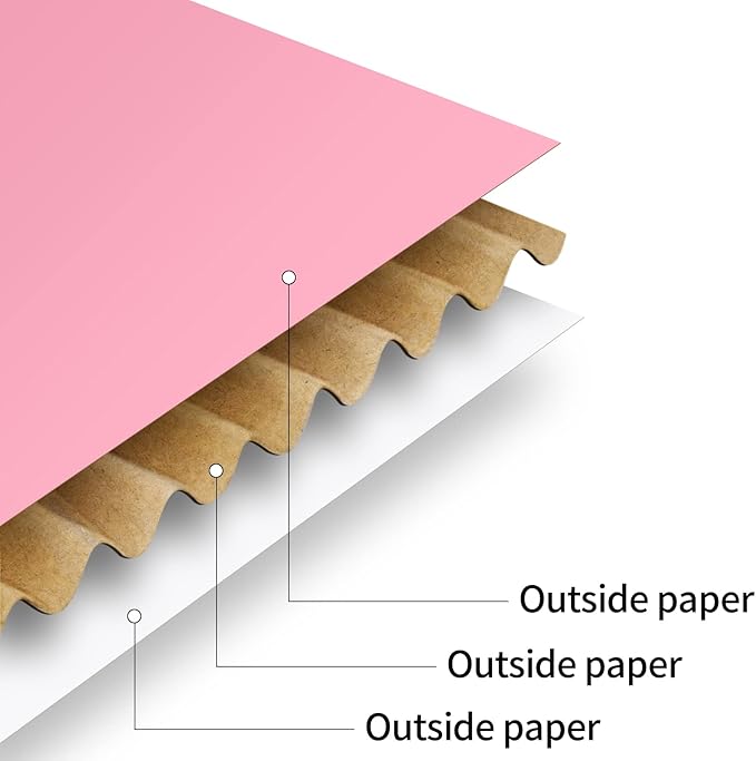 Spakon 50 Packs Shipping Boxes Cardboard Corrugated Mailer Packaging Boxes for Small Business Cute Small Box Cardboard Carton Box Mailers for Packaging Product(Pink,9 x 6 x 2.36 Inches)