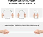 FLASHFORGE PLA Filament 1.75mm, 3D Printer Filament 1kg (2.2lbs) Spool, Dimensional Accuracy +/- 0.02mm, 3D Printing Filament Easy to Use and Fits for Most FDM 3D Printers (Rainbow)