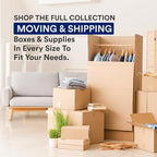 BOX USA Moving Boxes Large 23"L x 17"W x 12"H 10-Pack - Corrugated Cardboard Box for Shipping, Mailing, Packing, Packaging and Storage