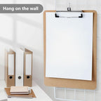 2 Pack Hardboard Office Clipboards - 11x17 Inches, Low Profile Clip, Horizontal and Vertical Design - Ideal for Office, School, and Art Projects