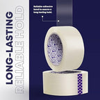 Clear Packing Tape - 6 Heavy-Duty Wrapping Tape - 110-Yard Length, 660 Total Yards 1.88-Inch Wide Strong Adhesive Rolls for Moving Boxes, Office Packaging, Storage Organization & Warehouse Shipping