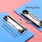 Plastic Clipboards, 6 Packs A4 Size Clip Boards, Paper Clips, Nursing Clipboard, Paper Clip Holder, Writing Board, Document Holder