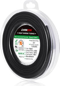 Chanzon 2:1 Ratio 1/4" (6mm) Heat Shrink Tubing 8Ft Roll (2.5M Total Length) Black Polyolefin Sleeving Wrap Shrinking 2 to 1 1pcs