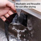 DGSL Car Door Edge Guards Door Sill Protector, 2.7In x 19.7Ft 5D Carbon Fiber Car Wrap Film, Vinyl Automotive Wrap Film Anti-Collision Fits for Most Car (Black)