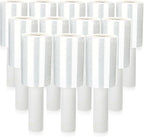 Sherr 5 Inch Stretch Shrink Film Roll Plastic Wrap for Moving Packing with Handle 800 Feet 80 Guage Thick Industrial Self-adhering for Packaging Furniture Luggage Supplies(Clear,12 Pack)