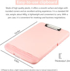 SFLHHDM Plastic Clipboard with Storage, High Capacity Clip Boards 8.5x11 with Storage, Heavy Duty Nursing Clipboard Folder, Cute Clipboards, Letter A4 Size Clipboards with Storage for Teachers, Nurse