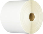 9527 Product 4x6 Direct Thermal Shipping Labels for Zebra 2844 ZP-450 ZP-500 ZP-505,Blank,450 Labels/Roll, 1" Core,Total 4 Rolls