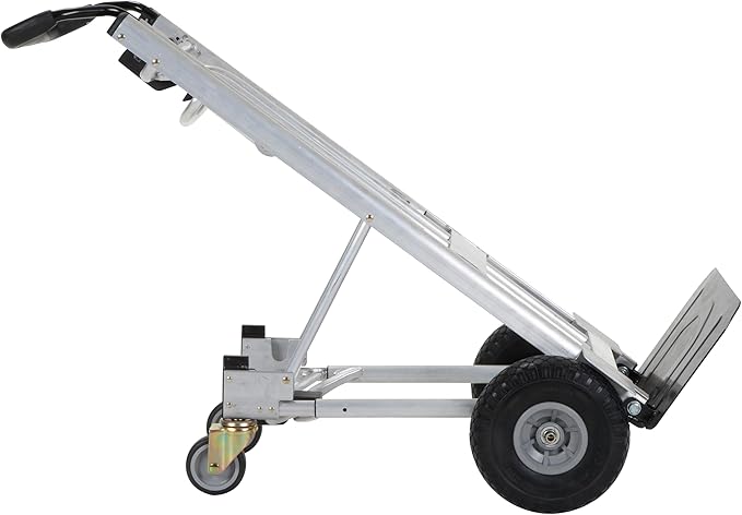 COSCO 4-in-1 Folding Series Hand Truck with Flat-Free Wheels