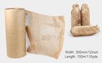 BOMEI PACK Honeycomb Packing Paper Wrap 12"x 328' Recycled Bubble Cushioning Bags Rolls Friendly Transportation and Handling Bags Packing Supplies Materials