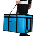 XXXL Insulated Food Delivery Bag Cooler Bags Keep Food Warm Catering Therma for doordash Catering Cooler Bags Keep Food Warm Catering Therma Catering Shopper hot Blue Blue…