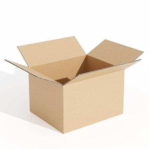 12x10x8 Shipping Boxes, 1Pack Corrugated Cardboard Boxes Small Shipping Box Moving Boxes for Business Packaging Box