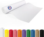 White Paper Roll 18" x 2160" (180 feet) - USA-Made Quality White Kraft Paper 50lb Thickness for Packing, Moving, Shipping & Crafts/Arts - 100% Recyclable Natural Wrap Material by IDL Packaging