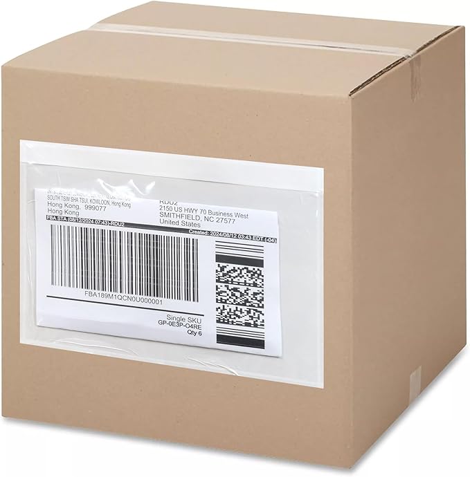 1000 Pcs 9.5"x6.7" Self-Sealing Packing List Envelope Pouches, Clear Adhesive Top Loading Packing Envelopes for Shipping Supply, Mailing Pouch Enclosed Bags Packing Slip & Invoice Labels