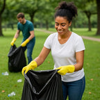 Black Trash Bags for Home, Kitchen and Retail - 1 Pallet of 80 Cases, 8000 Bags Total - 45 Gallons - Coreless - 40"x46" - 1.3 mil thick