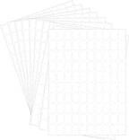 Starboling Color Coding Labels,3000 PCS 1/2" x 3/4" White Rectangular Label,for Garage Sale,Price Tags,File Folder Tabs