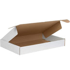 Box USA 16" Deluxe Shipping Boxes 16"L x 10"W x 2 3/4"H, 50-Pack - White Box Mailers for Packaging, Storage, Gifts or Bulk Business Orders