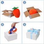 Hoikwo 7x7x4 (external dimensions) Small Shipping Boxes Set of 25, White Corrugated Cardboard Box for Small Business for Packaging Mailing