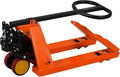 Tory Carrier Mini Pallet Jack Trucks, 2200 lbs Capacity 31.5" x 15" Forks, Small Size Narrow Manual Pallet Lift, Foldable Forks and Handle, Orange