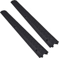 Electriduct Drop Trak Cable & Hose Protector Cord Cover - MINI - Black - 2 Pack