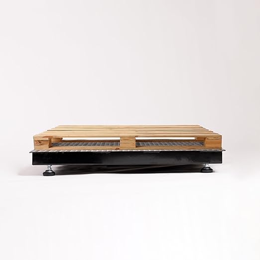 24"x24" Industrial Floor Scale, Heavy-Duty Warehouse Scale with Digital Indicator, Accurate Pallet Scale for Postal Luggage Shipping Mailing Weighing