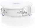 Clear Personalized Return Address Labels with Elegant Dispenser - Roll of 250 Custom See Through Transparent Stickers