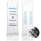 450Pcs 14 Gram Food Safe Desiccant Packs, High Absorption Capacity for Moisture & Odor, Silica Gel & Coconut Shell Activated Carbon Packets for Storage