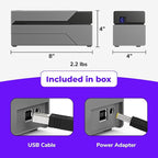 Rollo USB Shipping Label Printer - Commercial Grade 4x6 Thermal Label Printer for Shipping Packages - High Speed Custom Sticker Label Maker for Small Business - Supports Windows & Mac