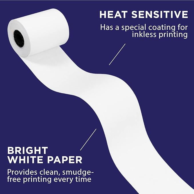 Thermal Paper for Clover Mini by Paper Planet | C200, C300, C301, C302, C305 | 24 Rolls