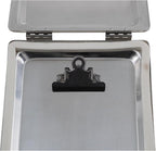 Buyers Products 5201103 Aluminum Clipboard Document Holder, Manifest Holder for Trucks and Trailers, Easily Holds Paperwork for Over-The-Road Hauling
