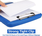 SFLHHDM Storage Clipboard with Pen Holder, High Capacity Clipboards for Classroom, Clip Boards 8.5x11 with Storage, Low-Profile Clip, Lightweight Plastic Clipboard for Kids, Lawers, Office Workers