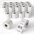 MFLABEL 36 Rolls of 1000 2-1/4 x 1-1/4 Inch Direct Thermal Perforated Shipping Labels,SKU Labels (36 Rolls)