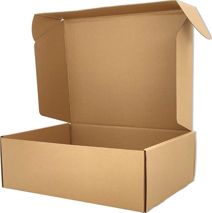 Brown Shipping Boxes for Small Business Pack of 20-12x9x4 inches Cardboard Corrugated Mailer Boxes for Shipping Packaging Craft Gifts Giving Products